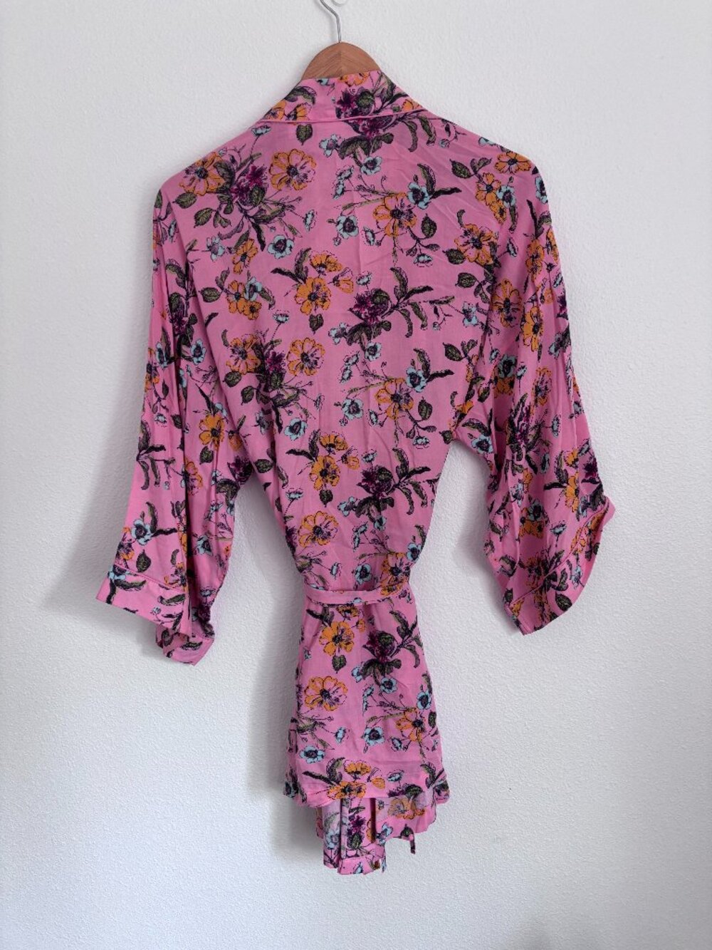 Nordstrom Sleepwear's Robe Womens Large Floral Print - Picture 3 of 3
